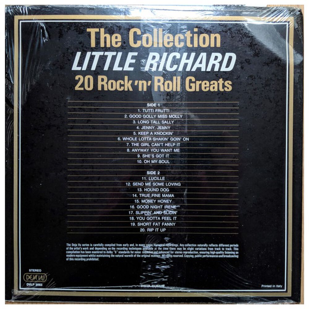 Little Richard - 20 Rock'n' Roll Greats: The Collection | Vinilo Usado image number 1.0