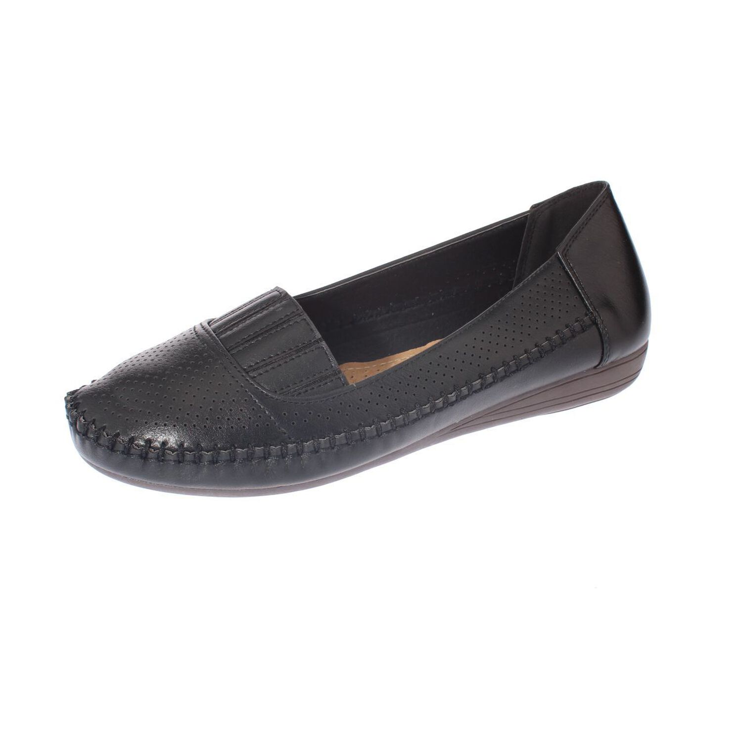 Mocas&iacute;n Negro Modelo Italiano Art. 5ask64239black image number 0.0