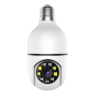 Ampolleta Cámara Seguridad Wifi 360 1.3mp Color Blanco