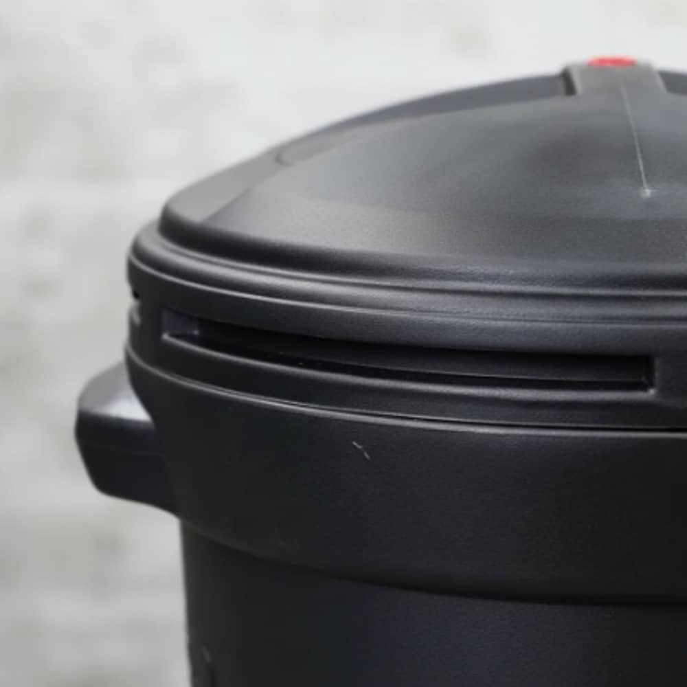 Basurero Contenedor Tacho Redondo Con Rueda 125 Litros image number 3.0