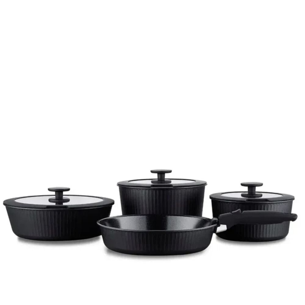 Bateria Nova Pratika 7pcs Negra image number 5.0
