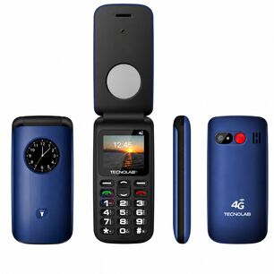 Celular Senior 4g Liberado Flip Sos Adulto Mayor Color - Ps