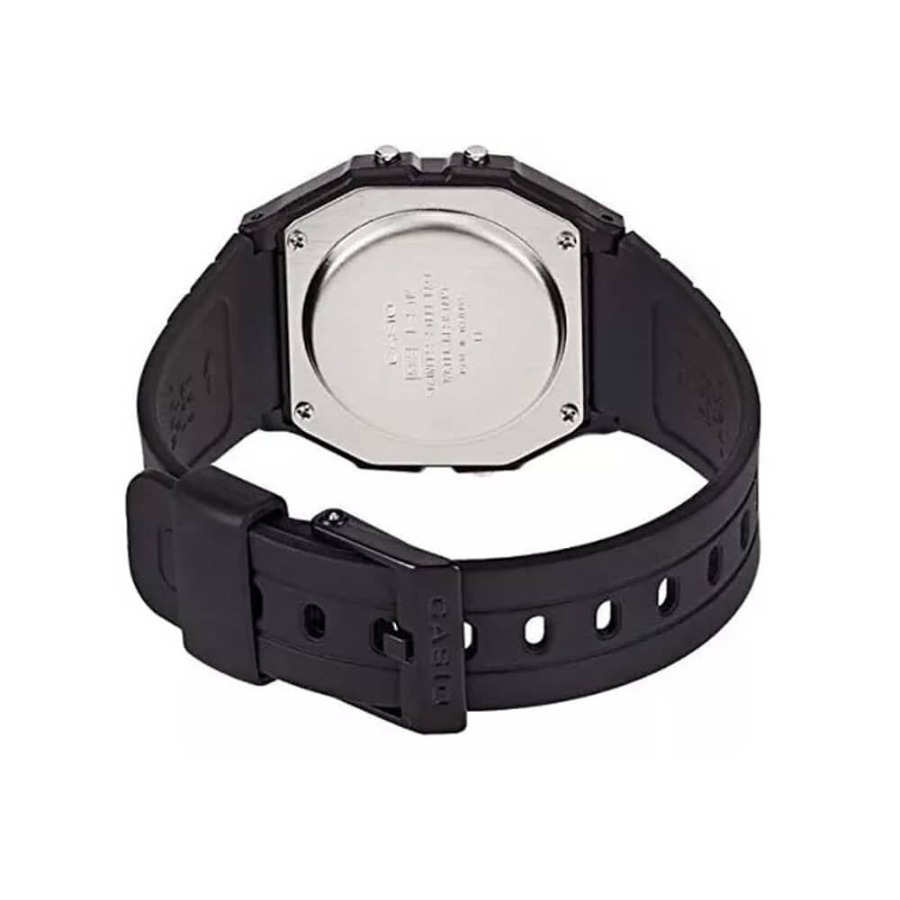 Reloj Casio Digital Modelo F91w-3dg Negro De Resina image number 1.0