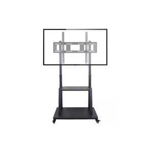 Soporte Tv Base Pedestal Con Ruedas Monitor 32 A 72p