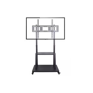Soporte Tv Base Pedestal Con Ruedas Monitor 32 A 72p