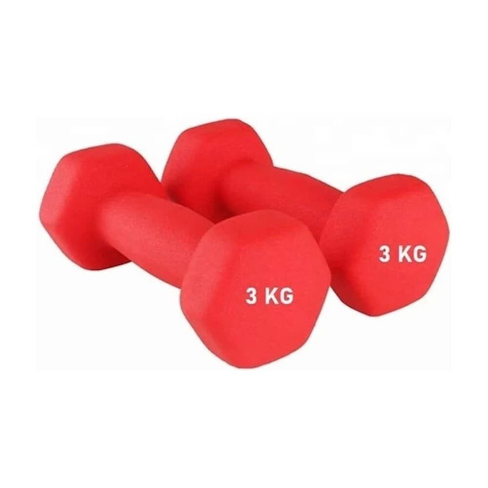 Mancuerna Hexagonal Neopreno Anditeslizante 3kg image number 5.0