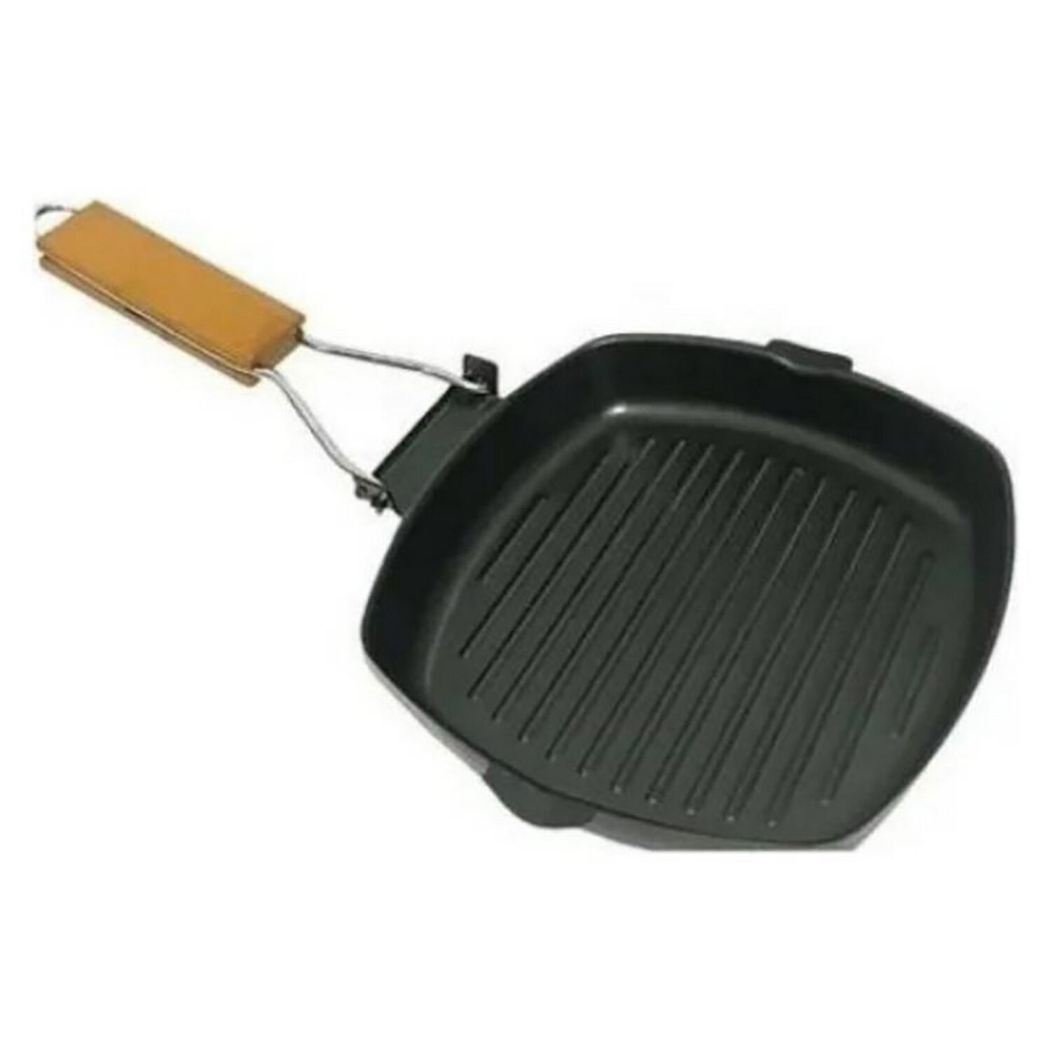 Sart&eacute;n Parrilla Cocina Grill Cuadrado Antiadherente 28 Cm image number 0.0