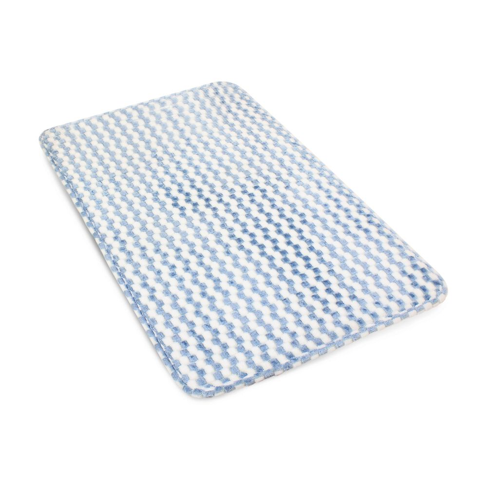 Alfombra De Ba&ntilde;o Nautica Home Memory Foam 50x80 Cm Con Dise&ntilde;o A Cuadros image number 4.0