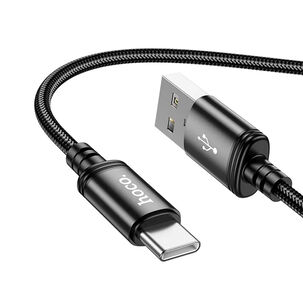 Cable Hoco X89 Wind Usb A Tipo C 1m Negro