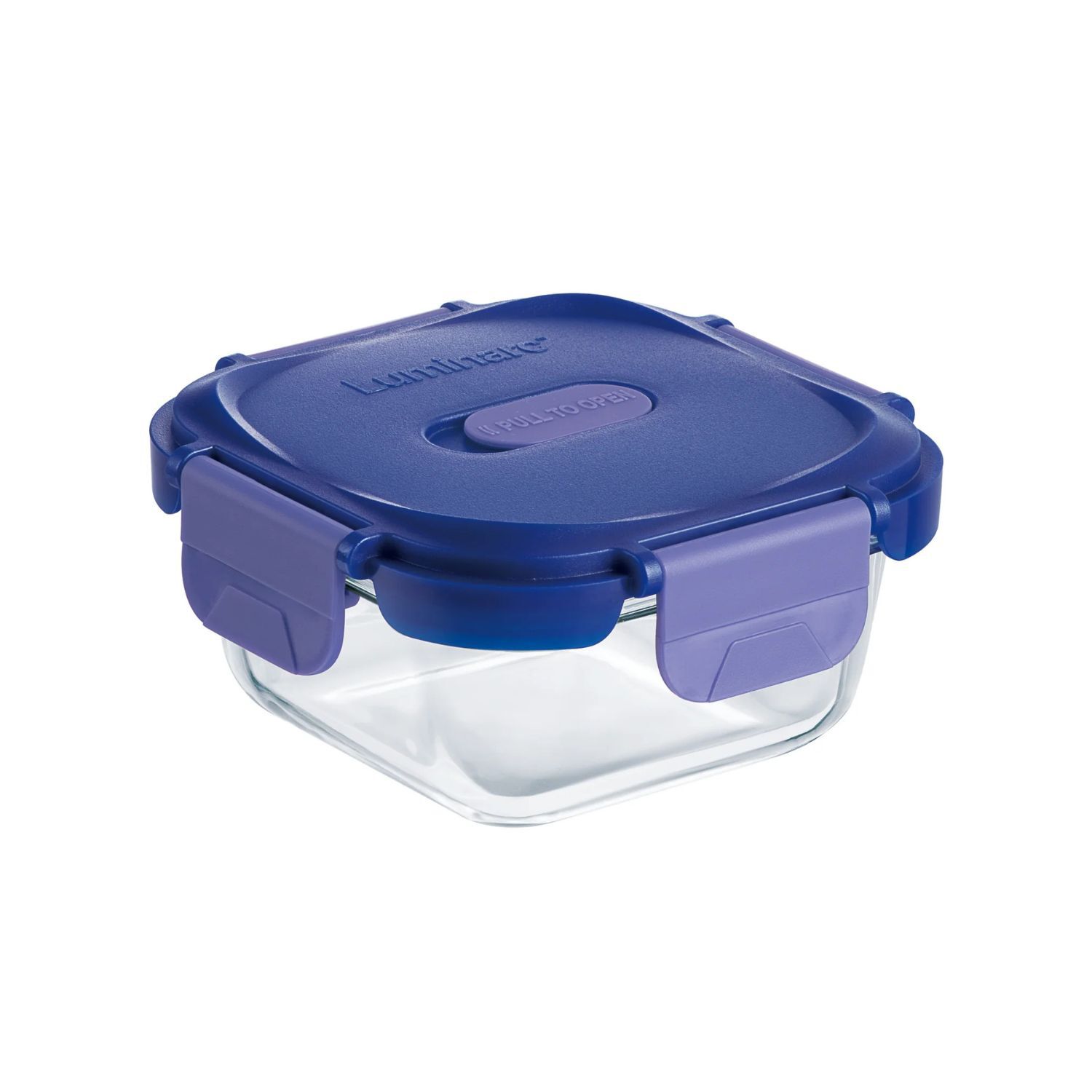 Contenedor De Vidrio Herm&eacute;tico Cuadrado 320ml Luminarc image number 0.0