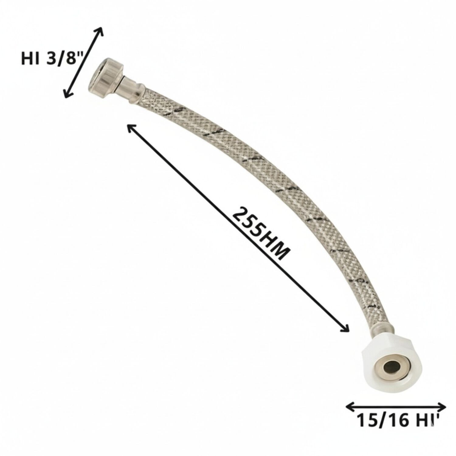 Flexible 1/2 Hi - 15/16 Hi 30 Cm Fanaloza image number 3.0