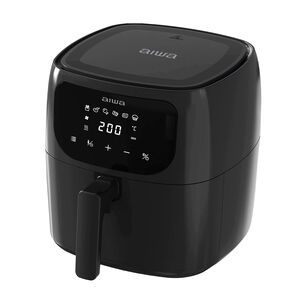 Freidora De Aire Digital Led 6 Litros Aiwa Aw-fk60 Negro