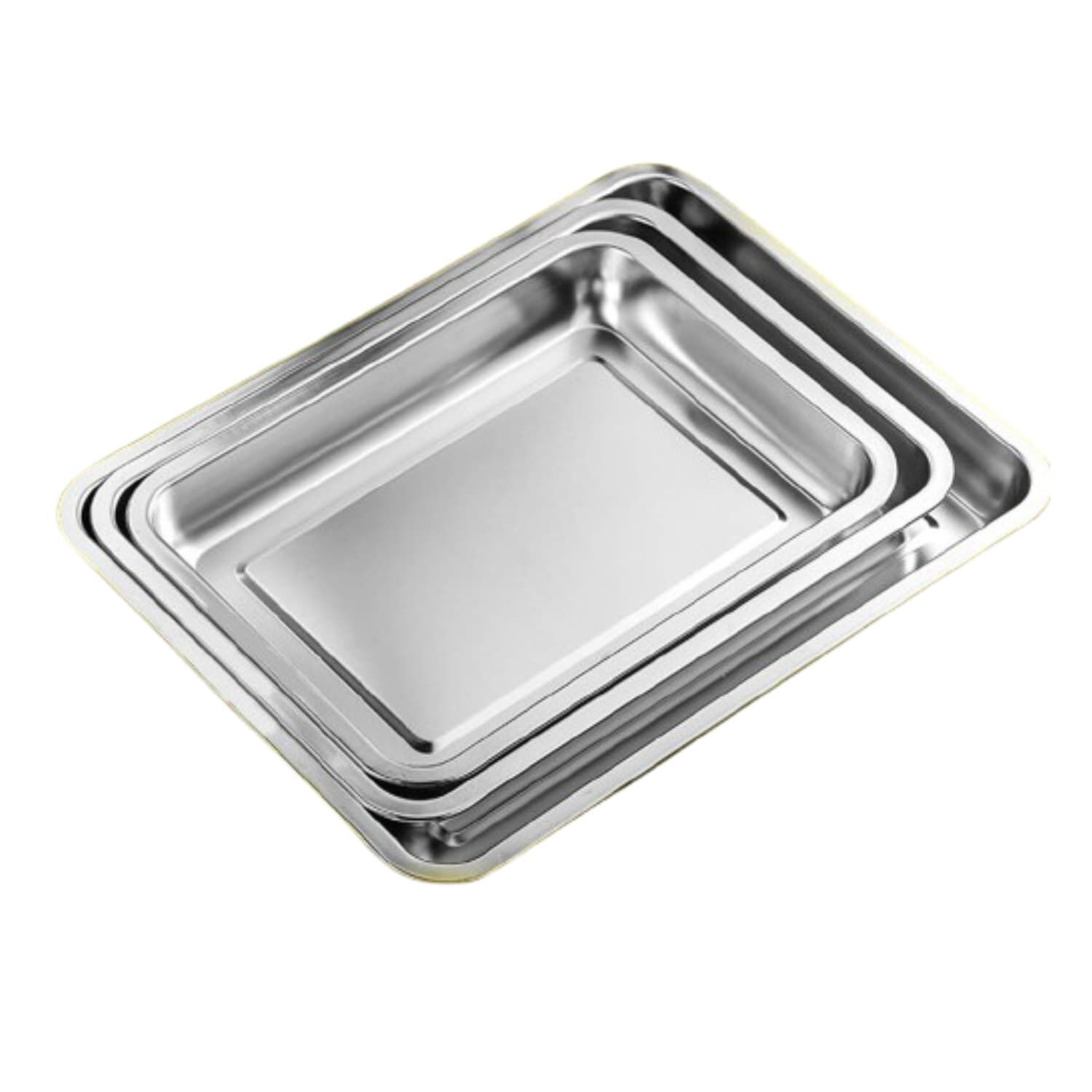 Bandeja Profunda Horno Parrilla Acero Multiuso 40 X 30cm image number 5.0