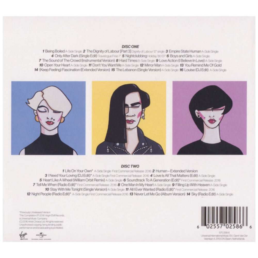Human League - Anthology A Very British Synthesizer (2cd) | Cd image number 1.0