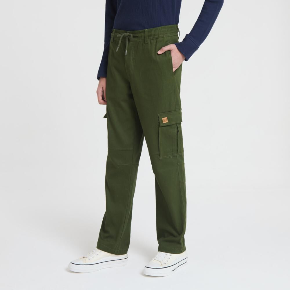 Pantalón Cargo Niño Teen Skuad image number 2.0