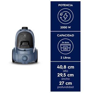 Aspiradora Sin Bolsa Cicl&oacute;nica 2000w Sonicpro Bgl40