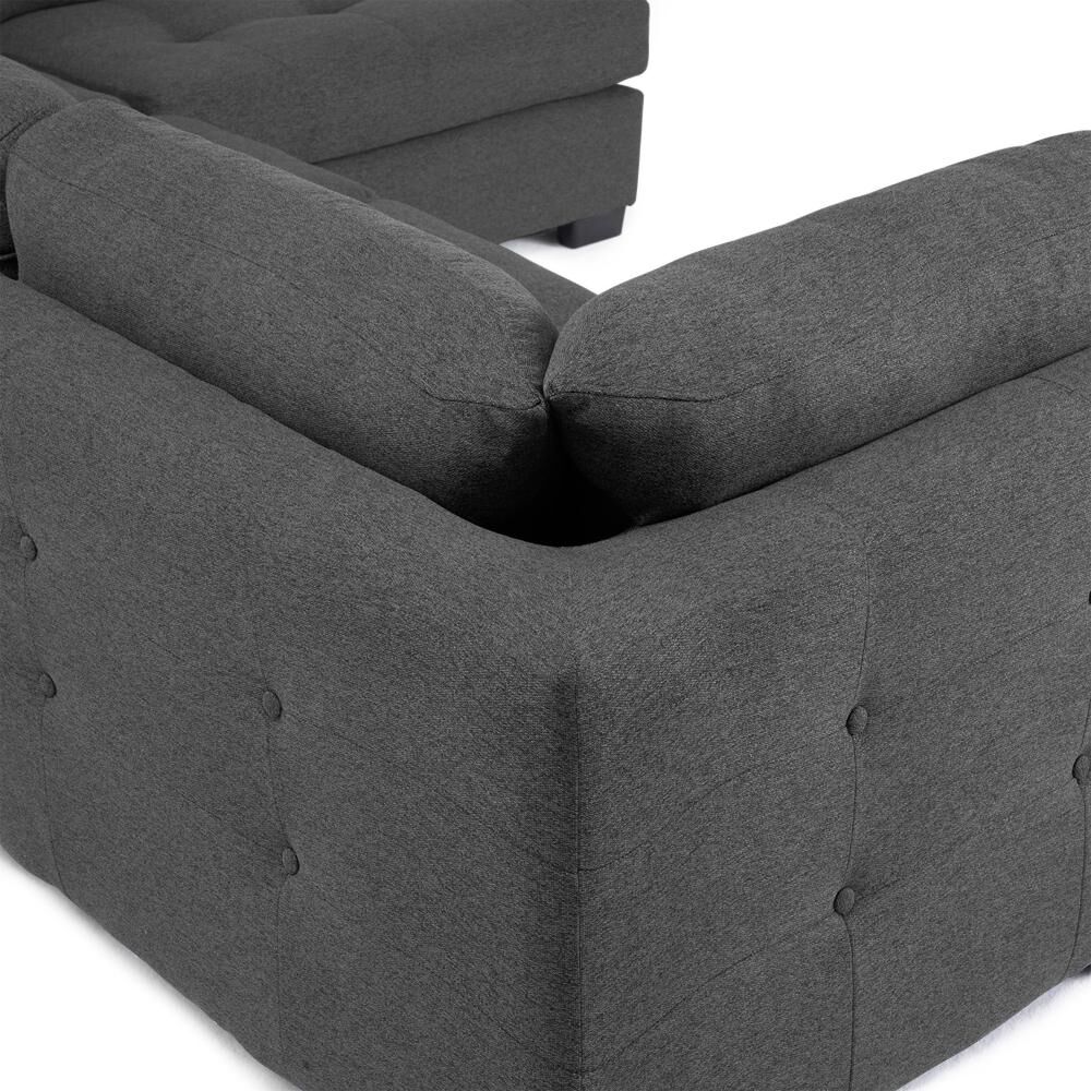 Sof&aacute; Seccional Living Factory Londres Derecho / 7 Cuerpos image number 6.0