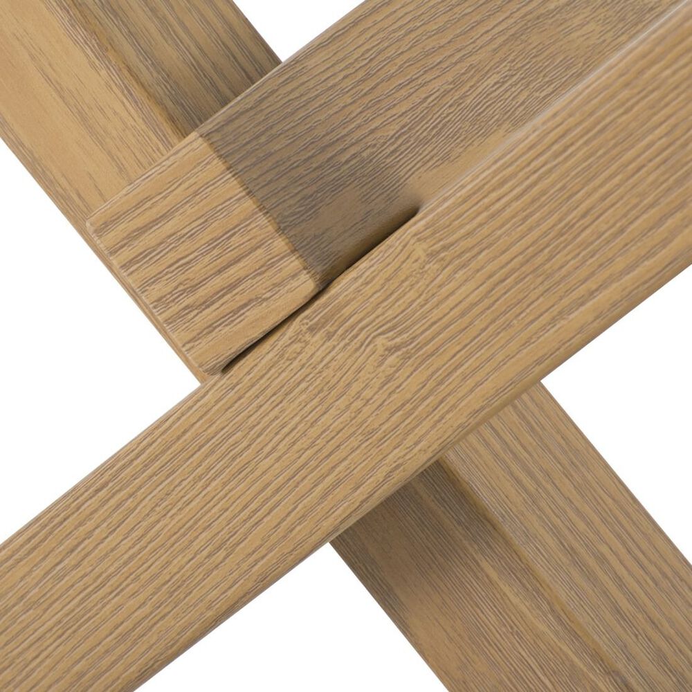 Comedor Medlock 140x90cm + 6 Sillas Mariposa Ecocuero Wood Beige image number 3.0