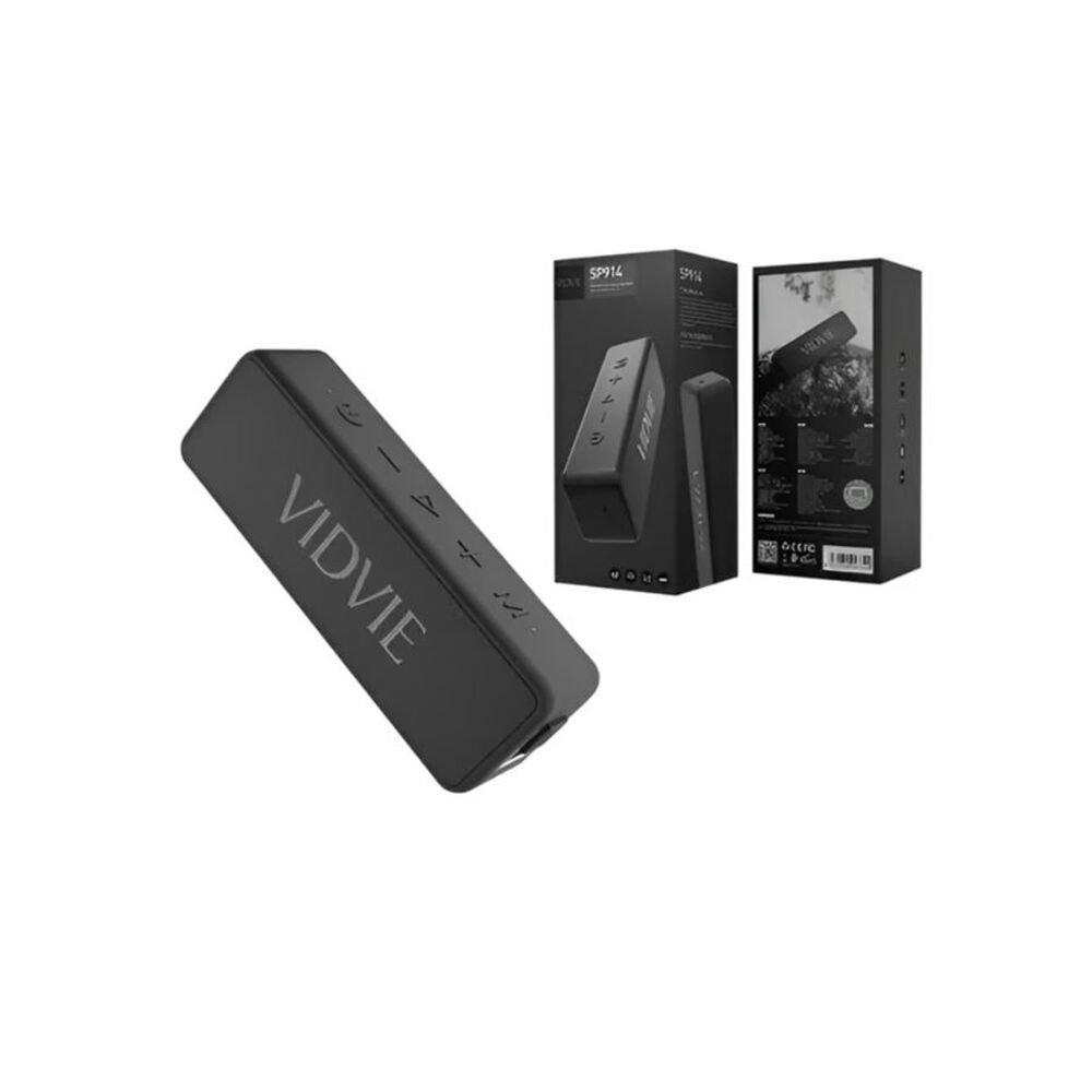 Parlante Bluetooth A Prueba De Agua Port&aacute;til Sp914 Negro image number 2.0