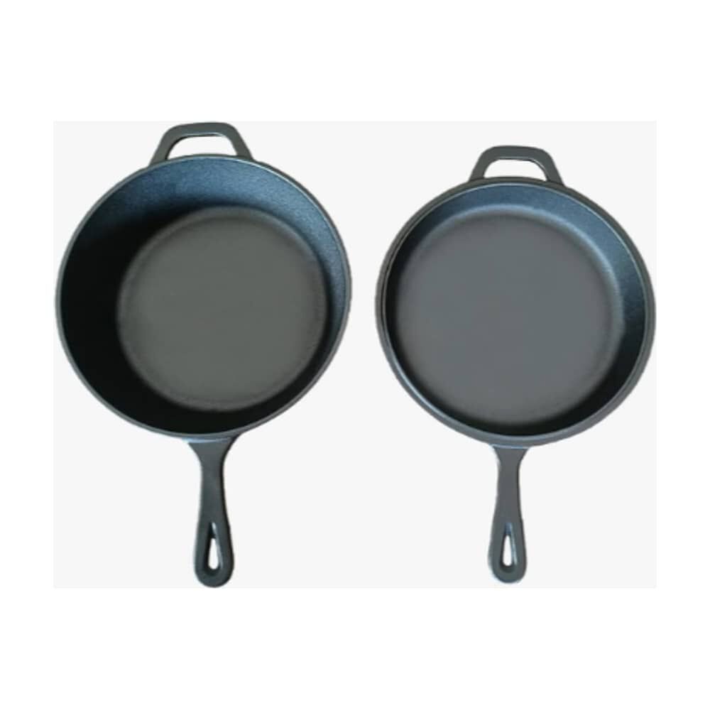 2 Sartenes Hierro Fundido + 2 Grip image number 2.0