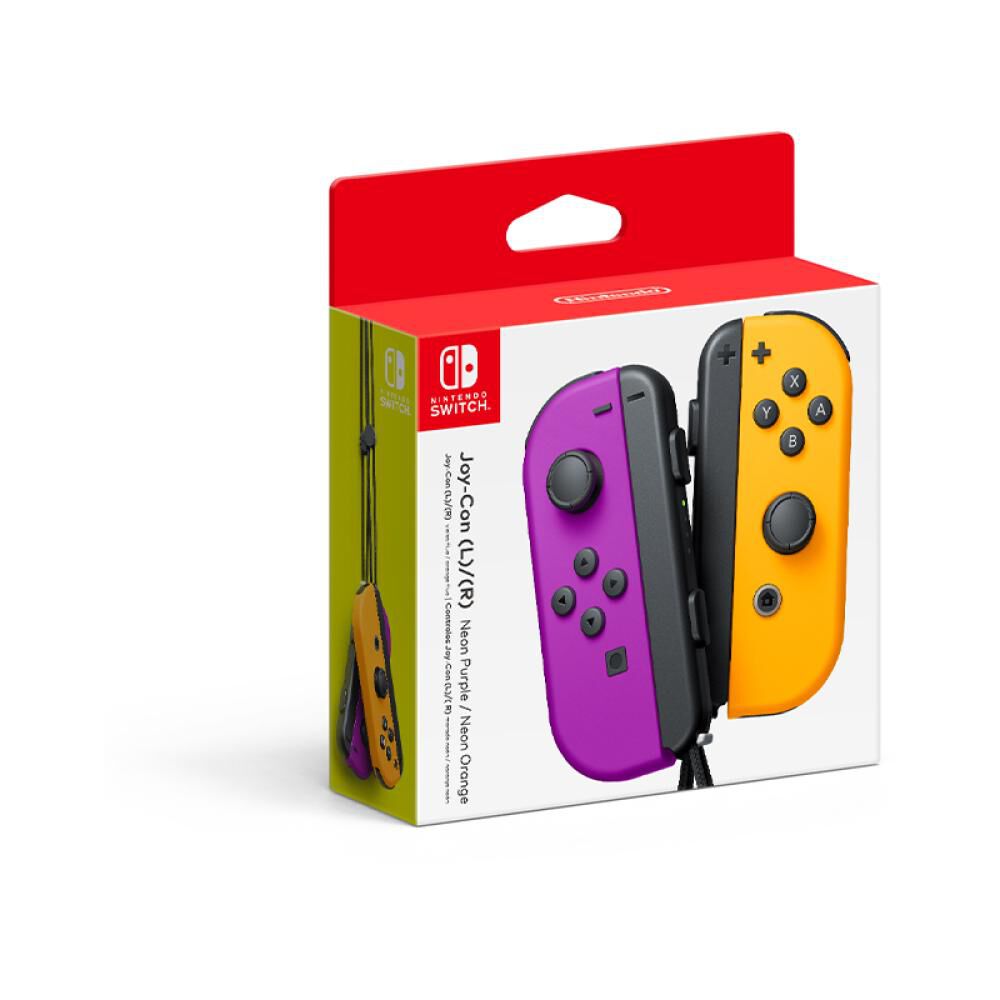 Control Nintendo Switch Joy-Con Neon Purple & Orange image number 0.0