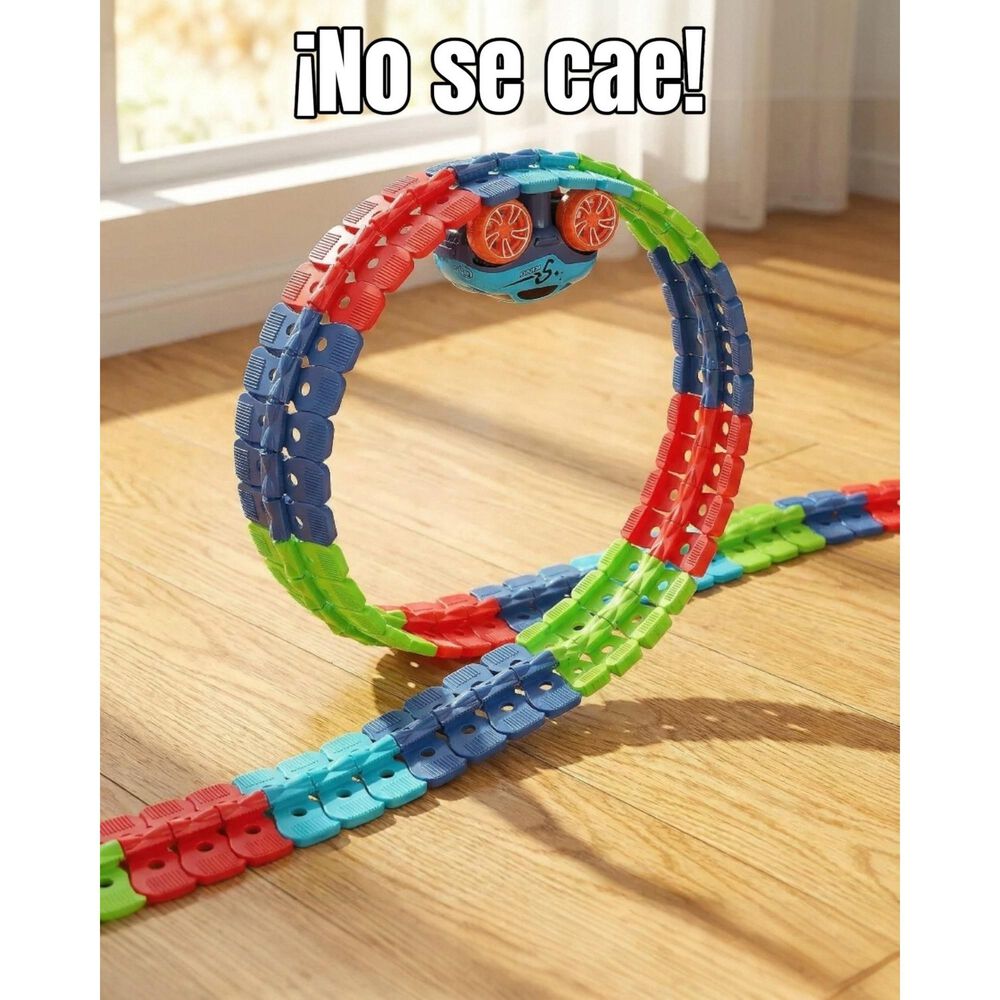 Autopista Magica Flexible Gravedad 0 92 Pcs Para Ni&ntilde;os image number 2.0