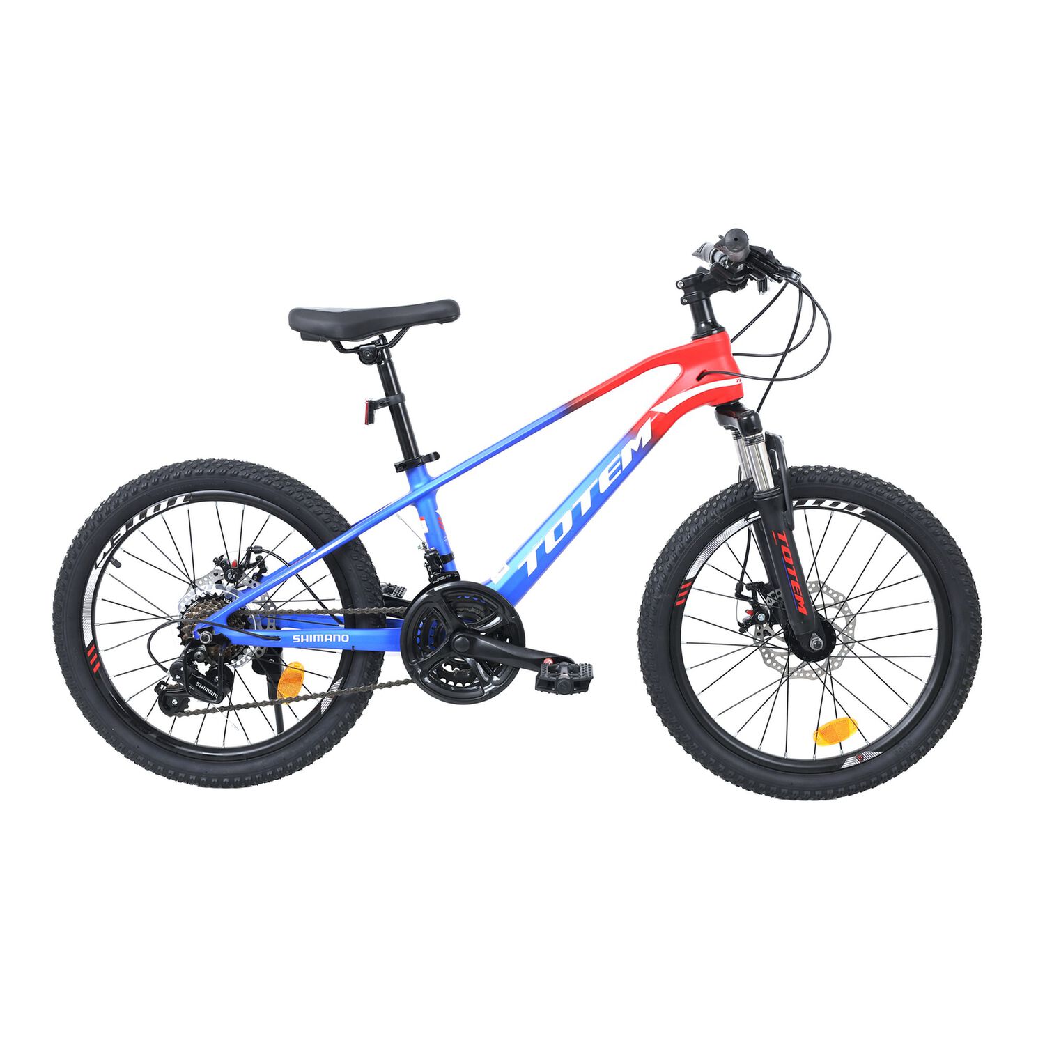 Bicicleta Totem Mtb Aro 20 Modelo Martin Magnesio Azul image number 0.0