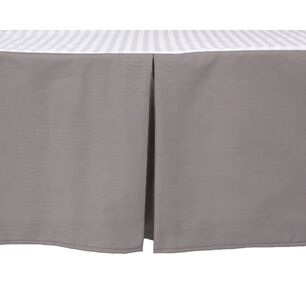 Faldon Unicolor King Color Gris 144 Hilos Arthome