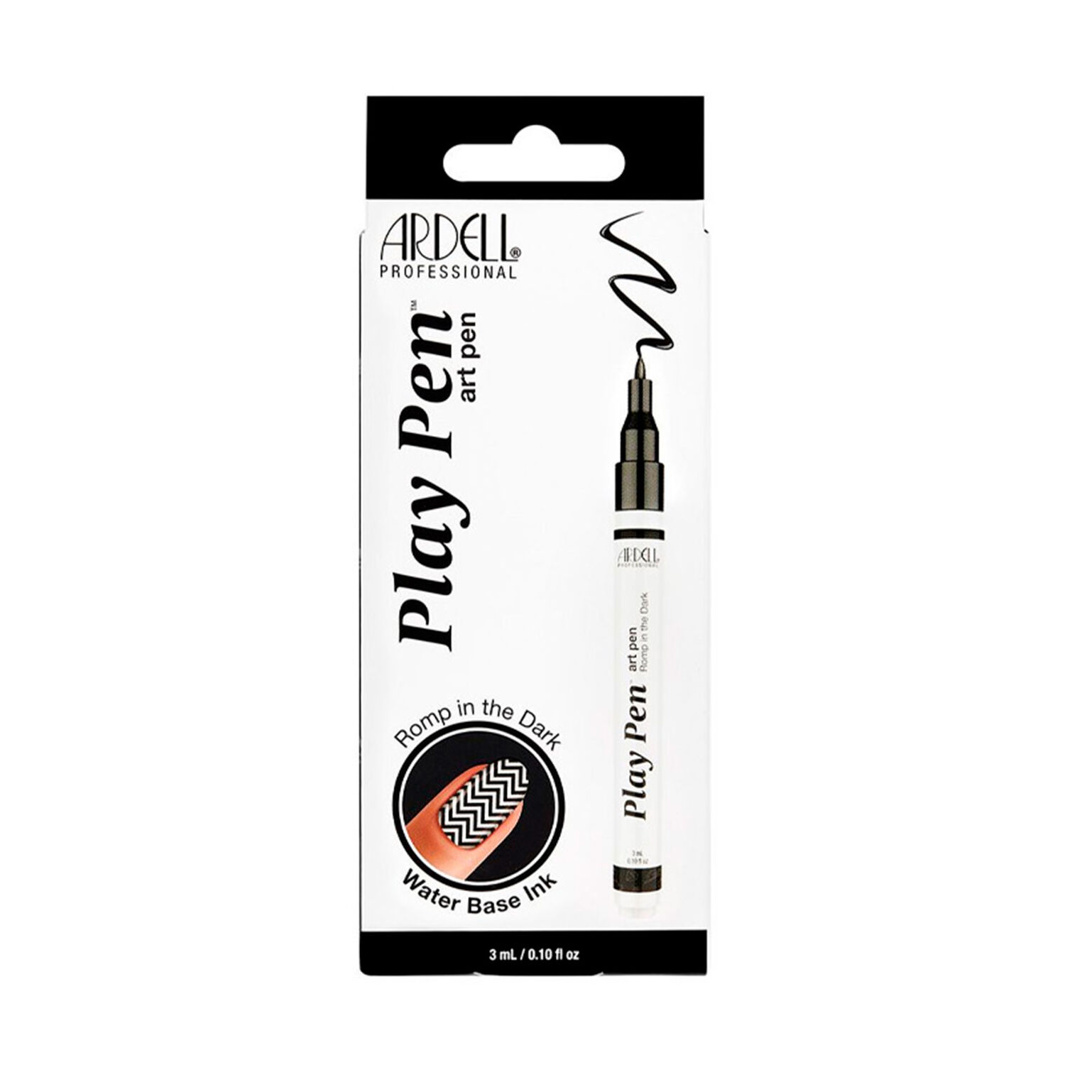 Plumon De U&ntilde;as Ardell Nails Color Negro image number 0.0