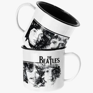 Taza Enlozada Lechera The Beatles Musica Rock