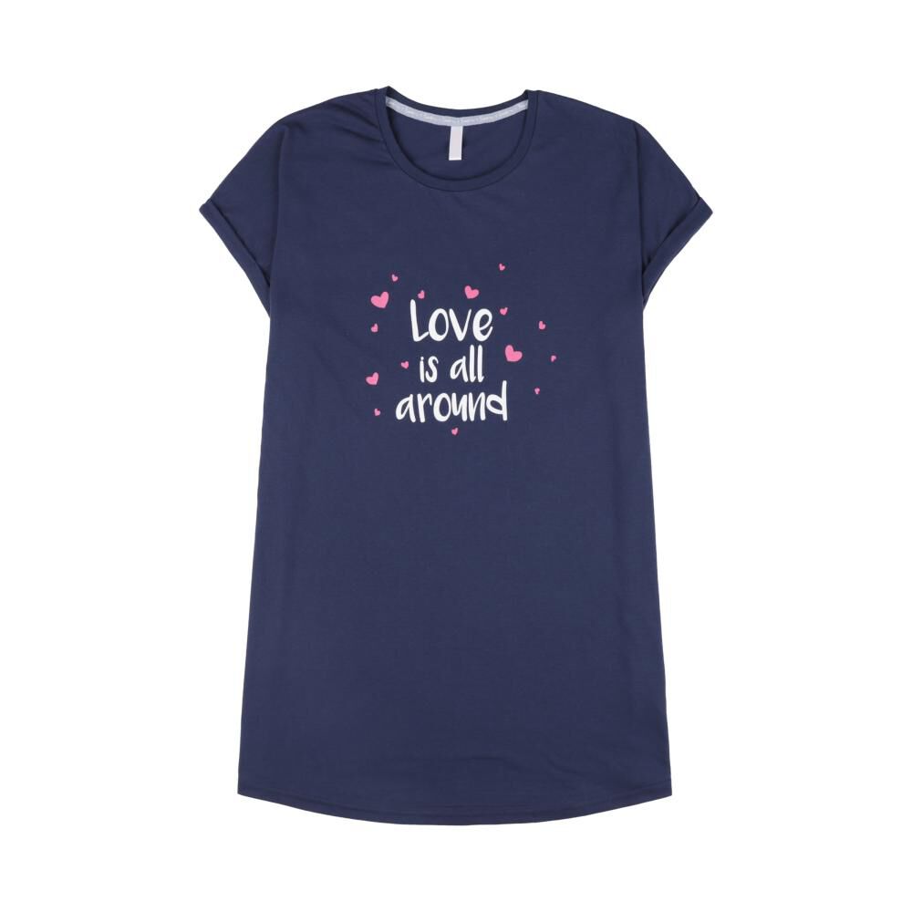 Camisola Lisa Con Dise&ntilde;o Manga Corta Mujer Freedom image number 0.0