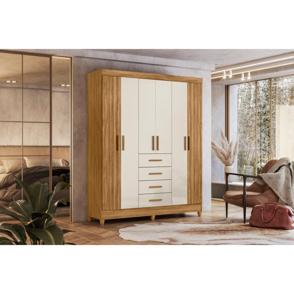 Clóset Di Poretti Aruba / 6 Puertas / 4 Cajones image number 3.0