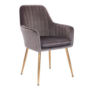 Sitial De Comedor Diamante Gris