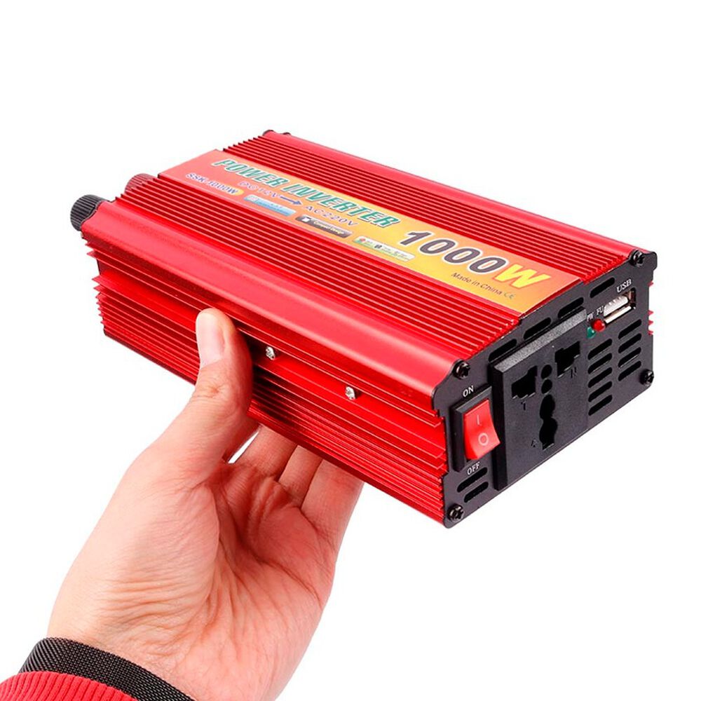 Inversor Convertidor De Corriente De Coche 1000w 12v220v image number 3.0