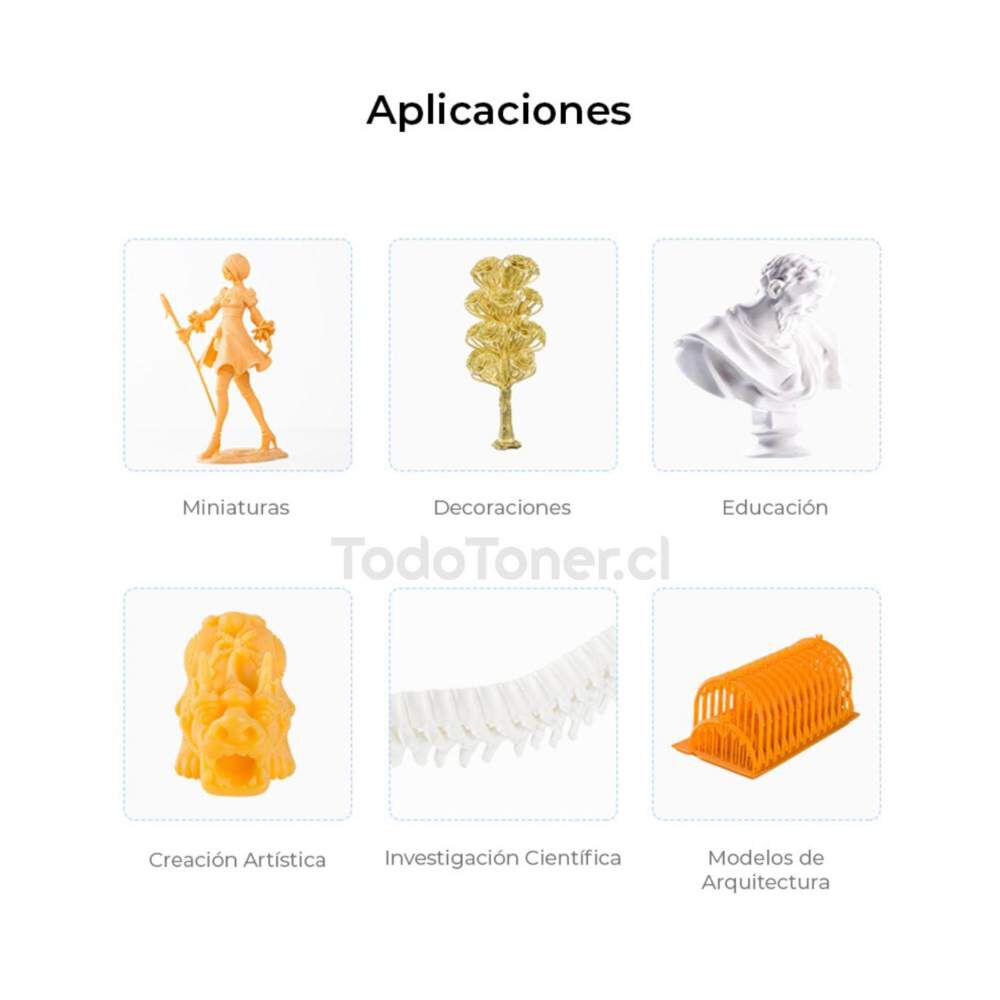 Resina Piel Clara Para Impresoras 3d 500g Creality Plus image number 9.0
