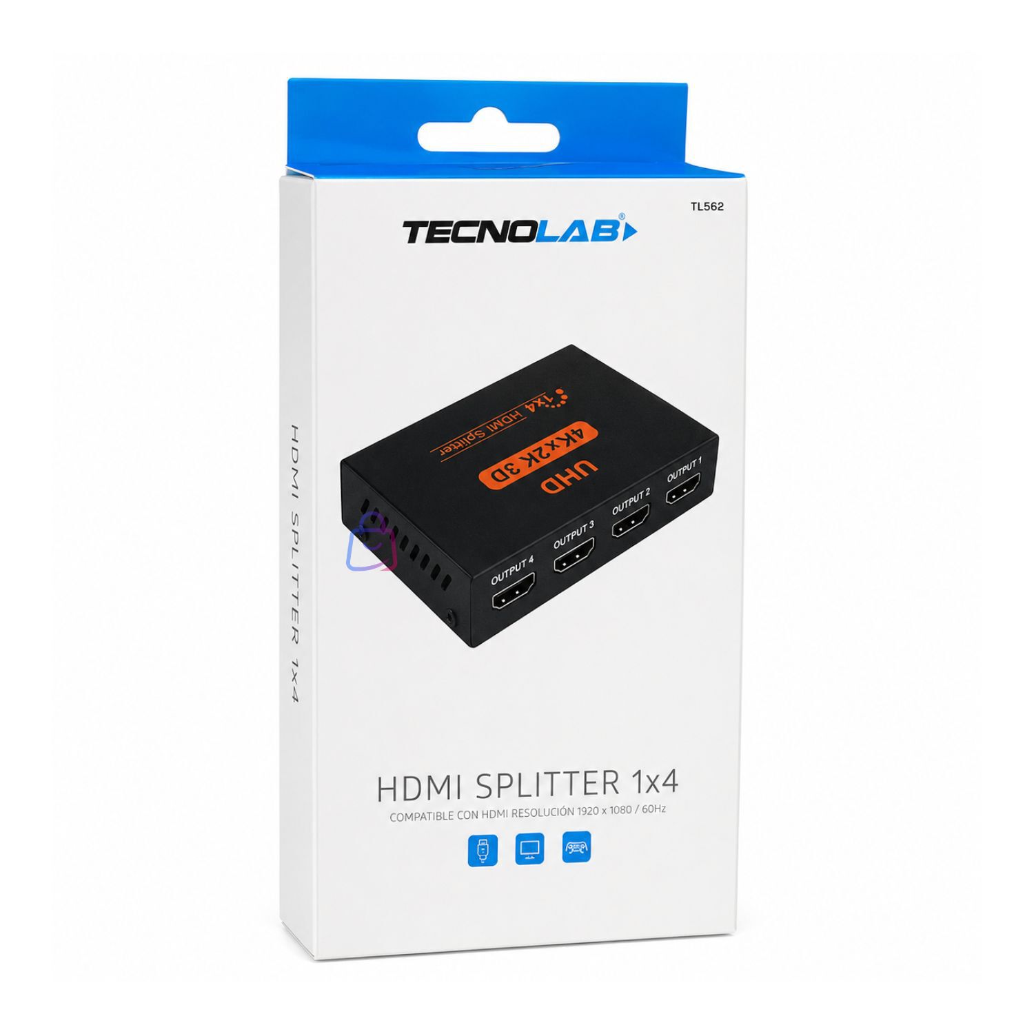 Splitter Hdmi 1x4 Full Hd 1080p 60hz Audio Y Video - Ps image number 3.0