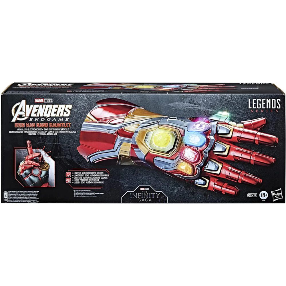 Juguete Guante Iron Man Gemas Del Infinito Luces Y Sonido image number 3.0