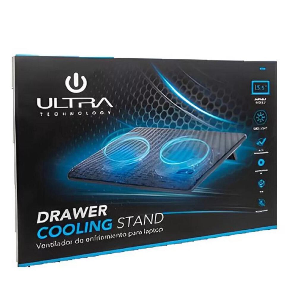 Cooling 2 Ventiladores Notebook Usb Iluminado image number 1.0