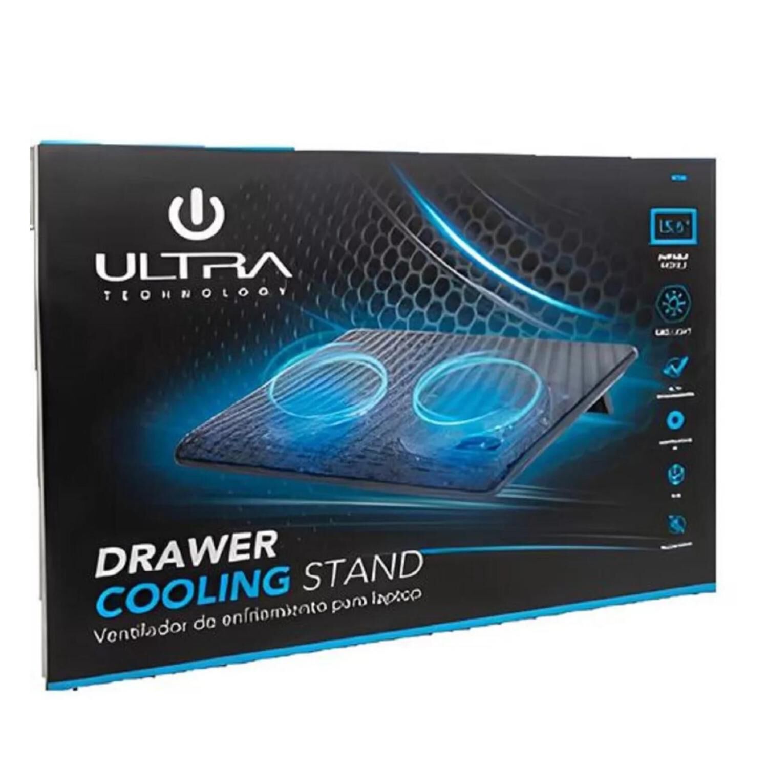 Cooling 2 Ventiladores Notebook Usb Iluminado image number 1.0