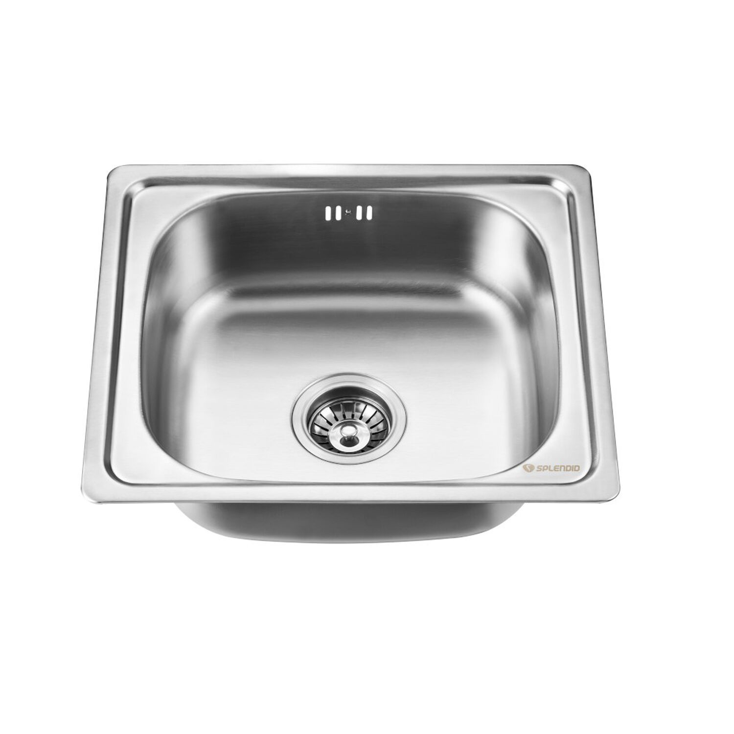 Lavaplatos Empotrado 460 X 400 1 Cubeta Splendid Acero Inox image number 0.0