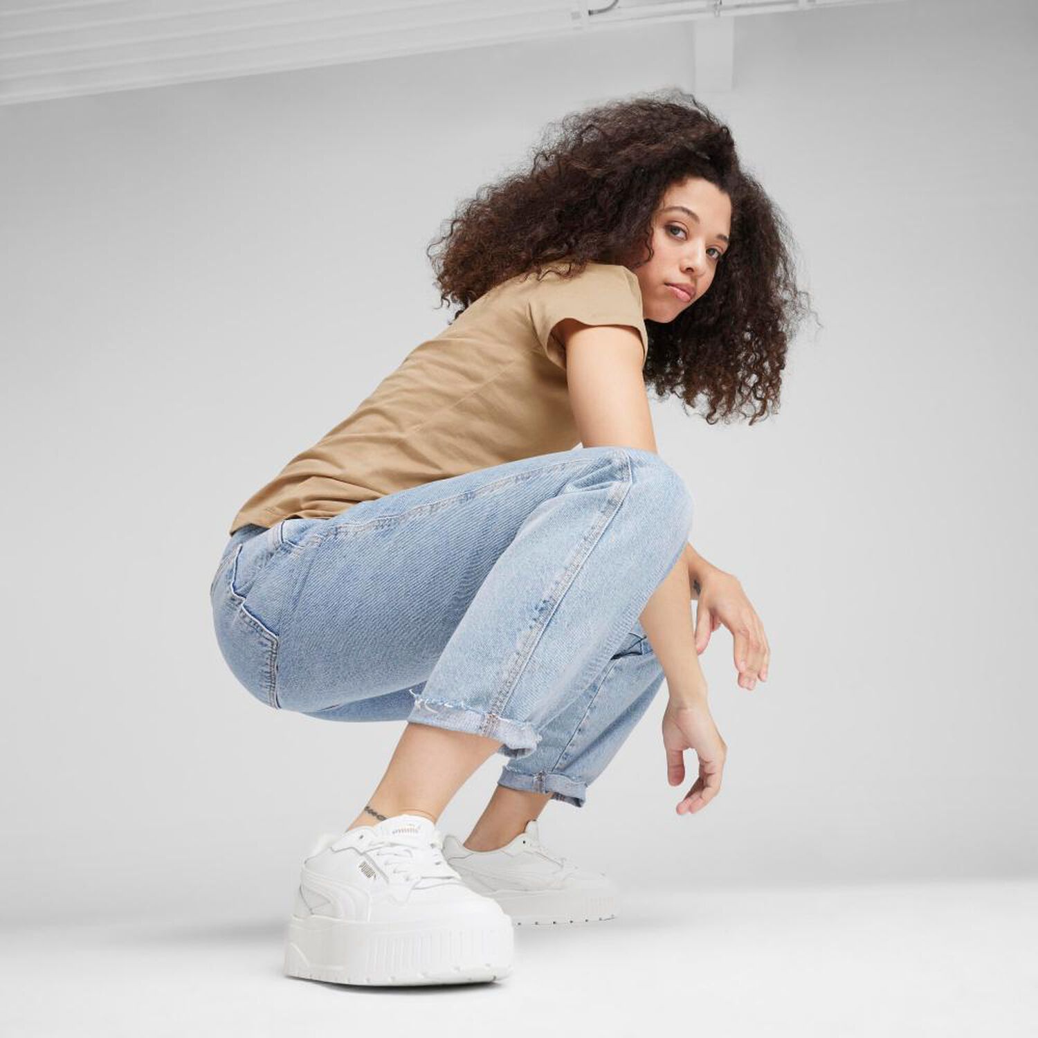 Zapatilla Urbana Mujer Puma Karmen Ii Idol Blanco image number 6.0
