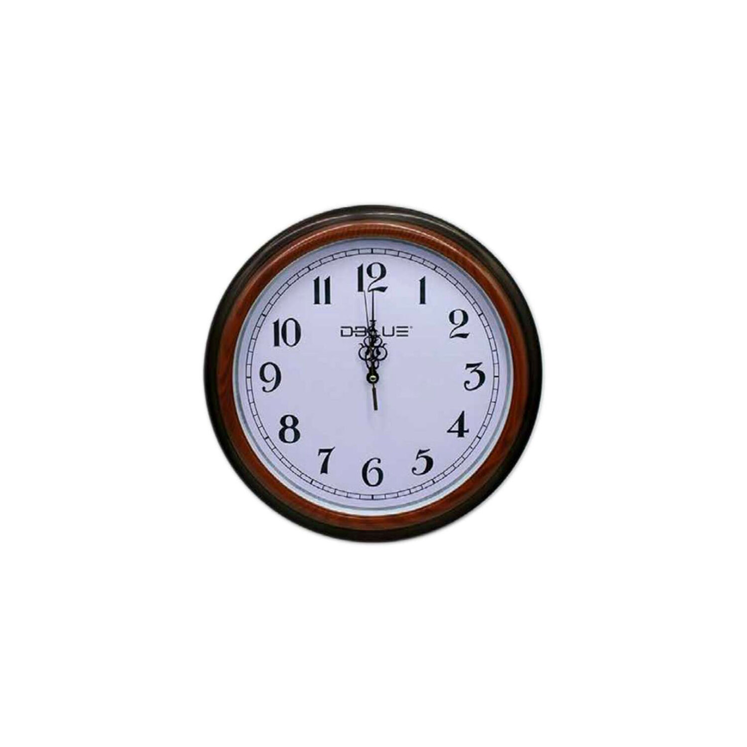 Reloj Para Pared De 15.7 Pulgadas Borde Caf&eacute; - Ps image number 0.0