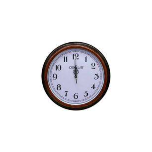Reloj Para Pared De 15.7 Pulgadas Borde Caf&eacute; - Ps