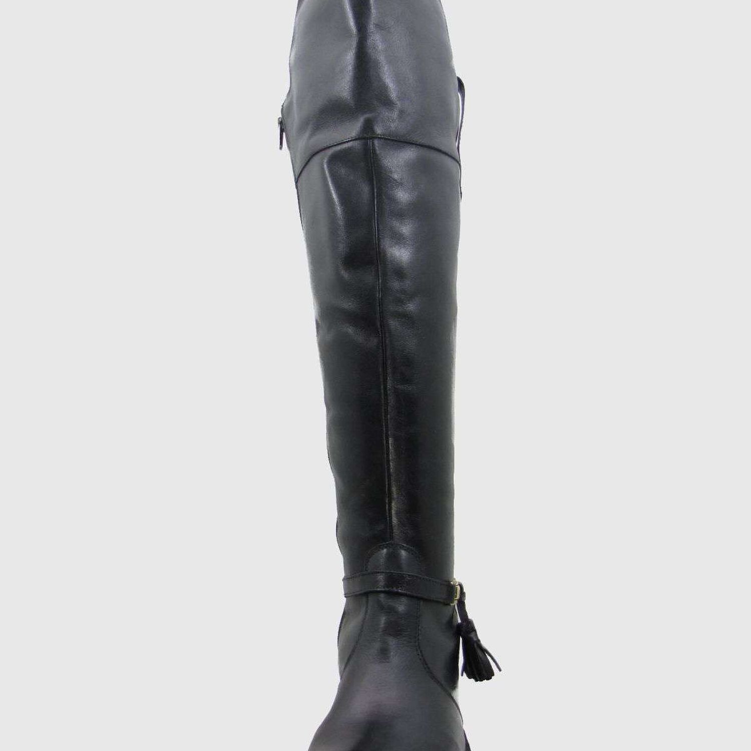 Bota Cuero Negro V&iacute;a Franca Art. 5914020preto image number 1.0