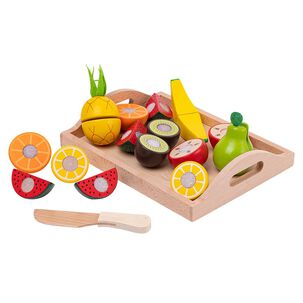 Frutas Para Porcionar De Madera