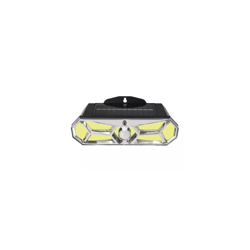Foco Solar Led De Pared Exterior Con Panel Solar Sensor De Movimiento image number 1.0