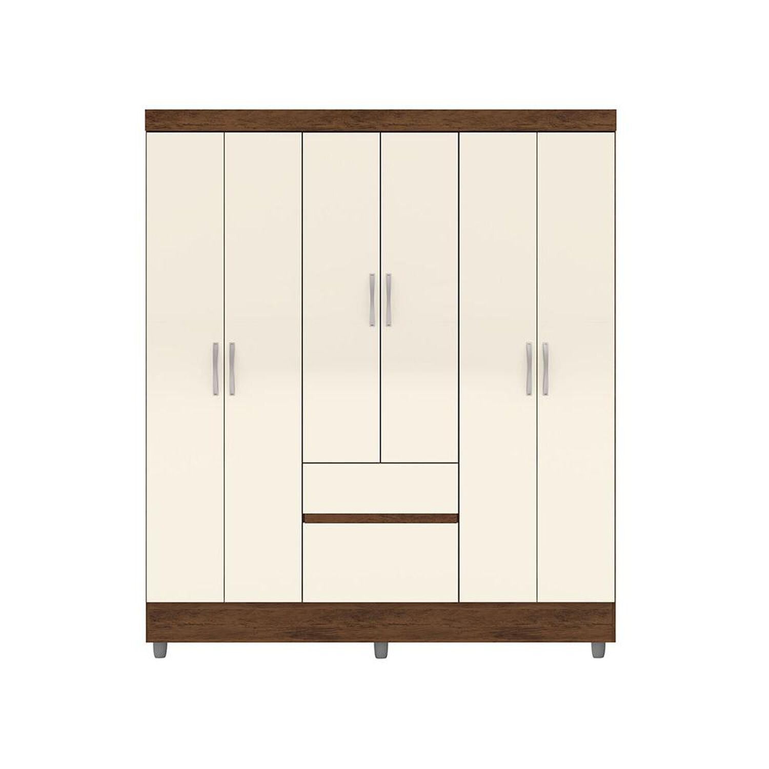 Cl&oacute;set Vekkahome Ideal / 6 Puertas / 2 Cajones image number 2.0