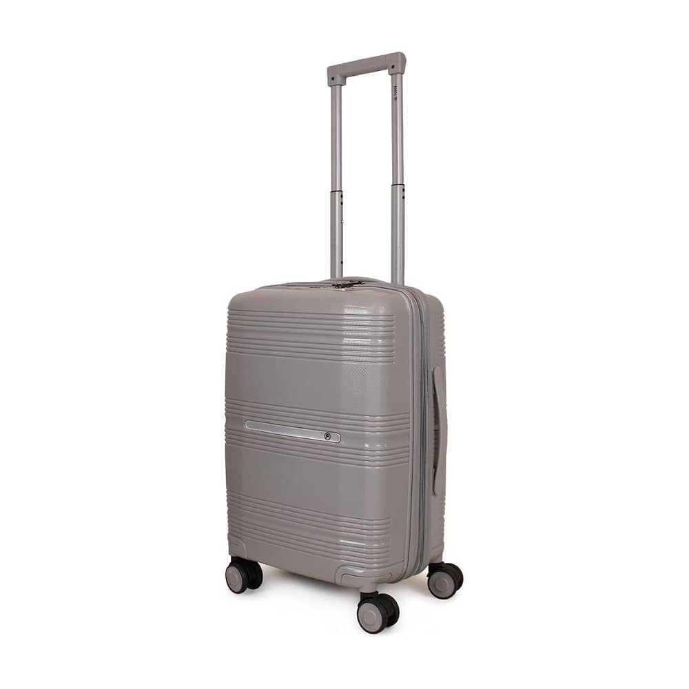 Maleta De Cabina Con Usb Chic Gris F La Maleta De Chile image number 8.0