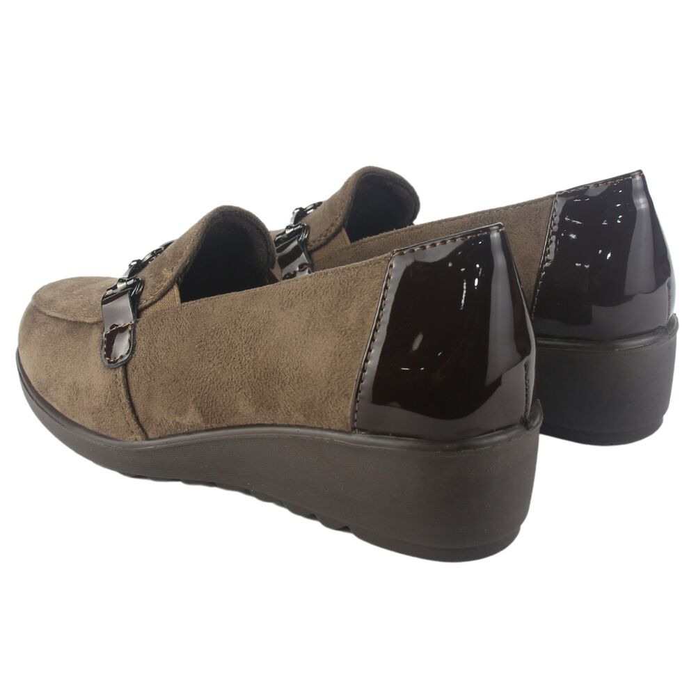 Zapato Chalada Mujer Deza-3 Caf&eacute; Casual image number 5.0
