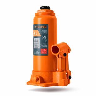 Gata Hidraulica 6 Tn Tipo Botella Truper Gat-6